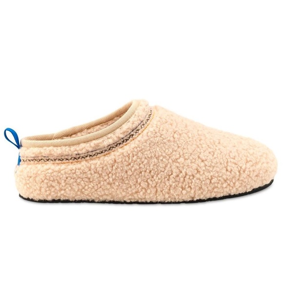 Bombas Shoes Bombas Track Stitch Sunday Slipper In Cream Sherpa